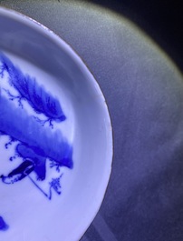 Une collection vari&eacute;e en porcelaine de Chine 'Bleu de Hue' pour le Vietnam, 19&egrave;me