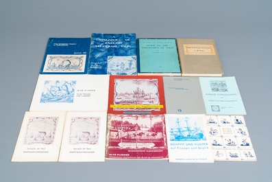 60 ouvrages sur les carreaux anciens, dont un nombre de catalogues