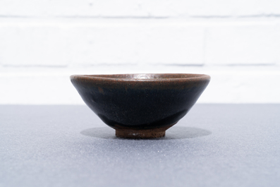 A Chinese Jian 'hare's fur' tea bowl, Song