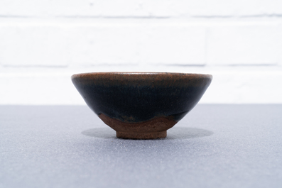 A Chinese Jian 'hare's fur' tea bowl, Song