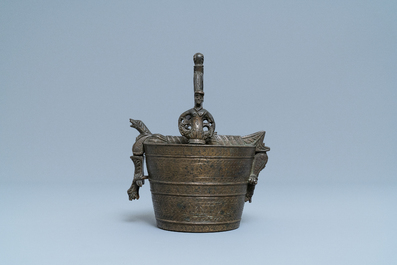 A bronze nest of weights, Nuremberg, Germany, early 17th C.