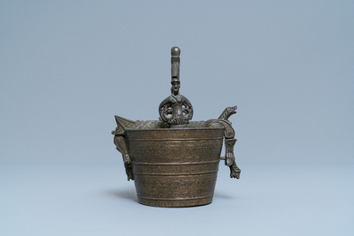 A bronze nest of weights, Nuremberg, Germany, early 17th C.