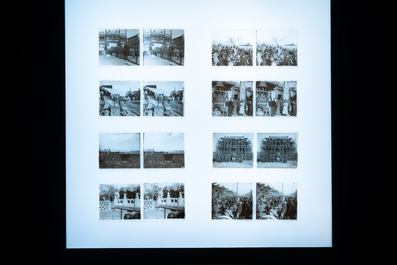 A collection of 201 stereoviews of China on glass slides, mostly Beijing, ca. 1903