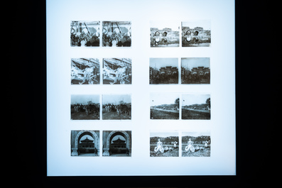 A collection of 201 stereoviews of China on glass slides, mostly Beijing, ca. 1903