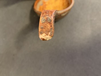 22 Chinese brown- and white-glazed spoons, 17/18th C.