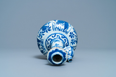 A Chinese blue and white kendi, Wanli