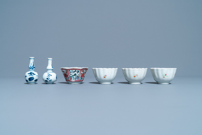Een collectie divers Chinees porselein, Kangxi/Qianlong