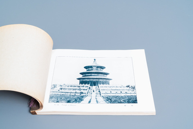 Sanshichiro Yamamoto, 1906: Peking (Beijing Ming Sheng), a souvenir booklet of photographs