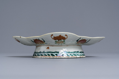 A varied collection of Chinese famille rose and monochrome wares, Qianlong and later