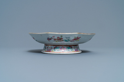 A Chinese famille rose 'Yin and Yang' bowl, Tongzhi mark and of the period