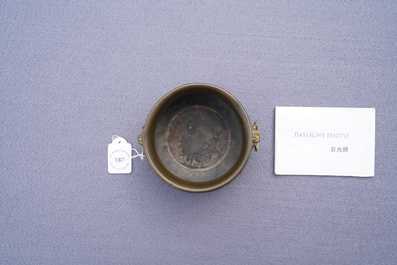 Een Chinese cloisonn&eacute; wierookbrander, Ming