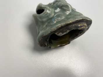 A Chinese Longquan celadon 'luduan' censer, Ming