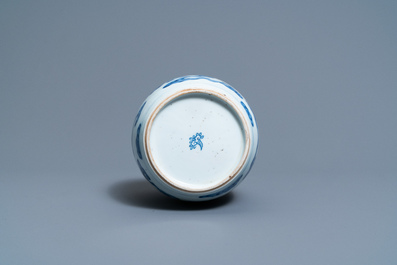 A Chinese blue and white 'Bleu de Hue' bottle vase for the Vietnamese market, Kangxi