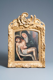 Flemish school, oil on panel, 2nd half 16th C.: Piet&agrave;