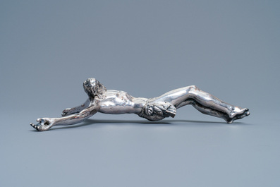 A silver Corpus Christi after Giambologna's 'Cristo Morto', Italy, Florence, 17th C.