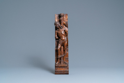 An oak figure of Christ at the column, Rhine Valley, Germany, ca. 1500