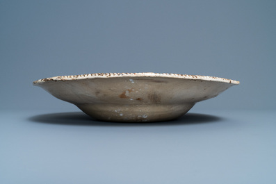 A Hispano-Moresque luster-glazed dish, Manises, Spain, 1st half 16th C.