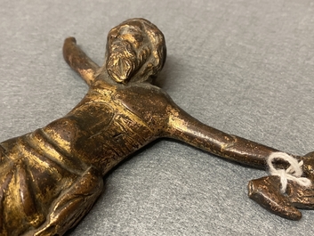 Een vergulde bronzen Corpus, Frankrijk, 14e eeuw