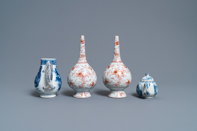 Een diverse collectie Chinees porselein, Ming en Qing