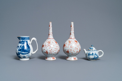 Een diverse collectie Chinees porselein, Ming en Qing