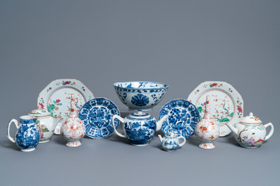 Une collection vari&eacute;e en porcelaine de Chine, Ming et Qing