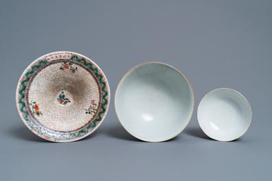 A varied collection of Chinese porcelain, 18/20th C.