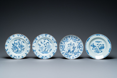 Elf Chinese blauw-witte borden, Kangxi en later