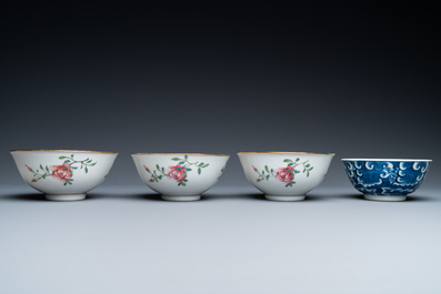 An extensive and very diverse collection of Chinese porcelain, Kangxi and later