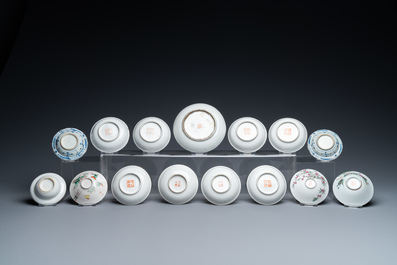 Une importante collection vari&eacute;e en porcelaine de Chine, Kangxi et apr&egrave;s