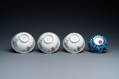 Une importante collection vari&eacute;e en porcelaine de Chine, Kangxi et apr&egrave;s