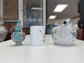 Une collection vari&eacute;e en porcelaine de Chine, 19/20&egrave;me