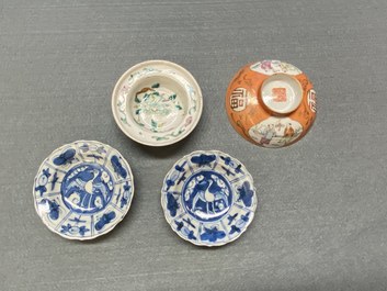 Een uitgebreide en diverse collectie Chinees porselein, Kangxi en later