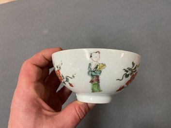 Un bol en porcelaine de Chine famille verte, marque et &eacute;poque de Yongzheng