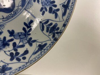 Elf Chinese blauw-witte borden, Kangxi en later