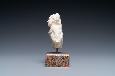 A Roman marble fragment, 1st/4th C.