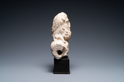 A Roman provincial marble bust of Zeus, 2nd/4th C.