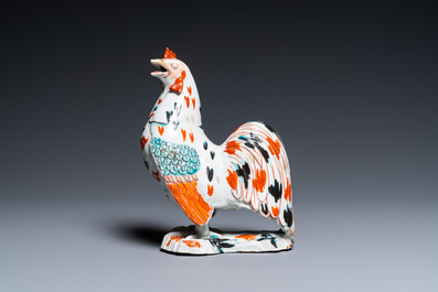 Un coq en porcelaine Kakiemon, Japon, Edo, 17&egrave;me