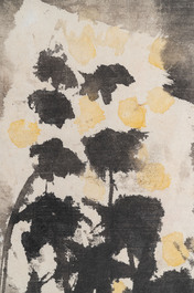 Ly Truc Son (Vietnam, 1949-): 'Vrouw met kaars', aquarel op papier, ca. 1989