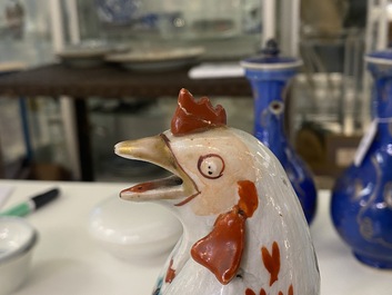 Un coq en porcelaine Kakiemon, Japon, Edo, 17&egrave;me