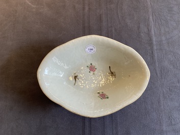 A pair of Chinese famille verte vases, a yellow-ground jar and a famille rose 'Wu Shuang Pu' bowl, 19th C.