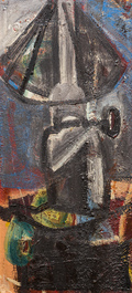 Floris Jespers (1889-1965): Still life, oil on cement board