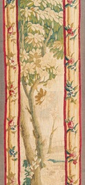 Tapisserie flamande verticale &agrave; d&eacute;cor d'un arbre, 17&egrave;me