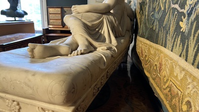 In de stijl van Antonio Canova (1757-1822): 'Pauline Bonaparte als Venus Victrix', 20e eeuw