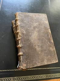 Antoine de Vitre, '&lsquo;La sainte bible traduite en Fran&ccedil;ois, le latin de la vulgate &agrave; c&ocirc;t&eacute;...', 2 vol., Li&egrave;ge, 1701