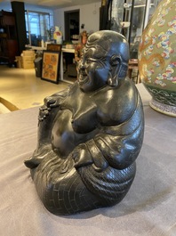 Statue de Bouddha assis en bronze, Chine, 19&egrave;me