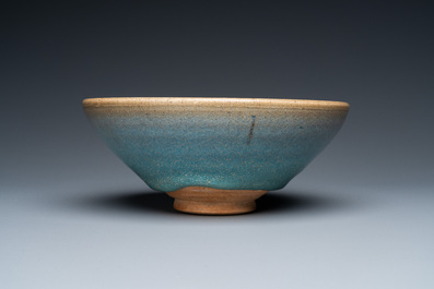 A Chinese purple-splashed junyao bowl, Song