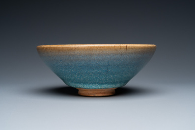 A Chinese purple-splashed junyao bowl, Song