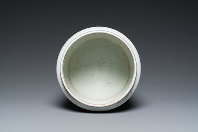 A Chinese blue and white 'Eight Immortals of the Wine Cup' (飲中八仙) bowl, Kangxi