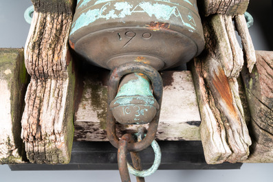 A pair of Italian bronze cannons, Venice, 17/18th C.