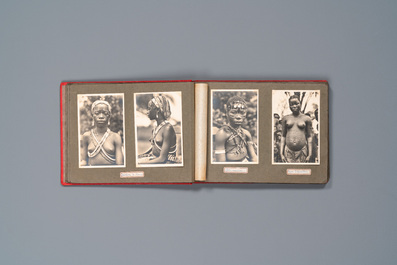 Casimir Zagourski (1883-1944): Album with 90 black and white photographs from the series 'L'Afrique qui dispara&icirc;t', 1st half 20th C.